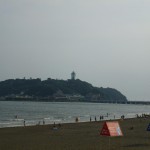 江の島　遠景　写真