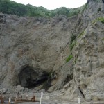 江の島　洞窟　写真