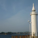 江の島　灯台　写真